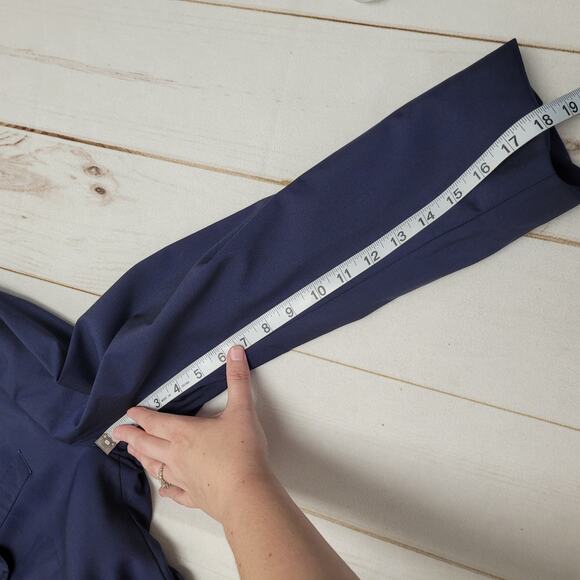 Hugo Boss Reda super 110 wool blazer jacket navy blue 38 regular - Picture 6 of 12